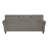 Classic Comfort Sofa Durable Chenille Upholstery Rolled Arms