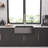 33 Gunmetal Black Farmhouse Sink - 33 Inch Kitchen Sink Stainless Steel 16 Gauge Apron Front Kitchen Sink-117060729