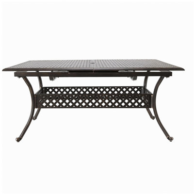 ABIGAIL CAST EXPANDABLE DINING TABLE