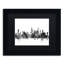 «Chicago IL Skyline BW», impression encadrée-17771747-39826780