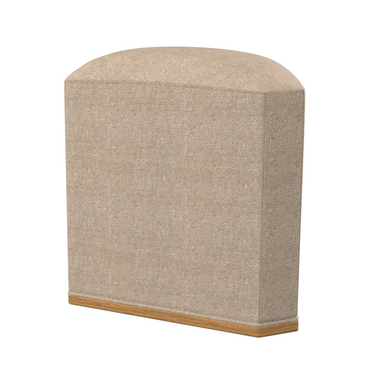 Quinn Novelty Ottoman, Libby Linen, Amber