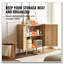 Armoire en rotin, armoire de rangement en rotin