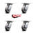 Thermoplastic Rubber Caster