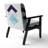 Jerimy colorful Upholstered Armchair-526984231