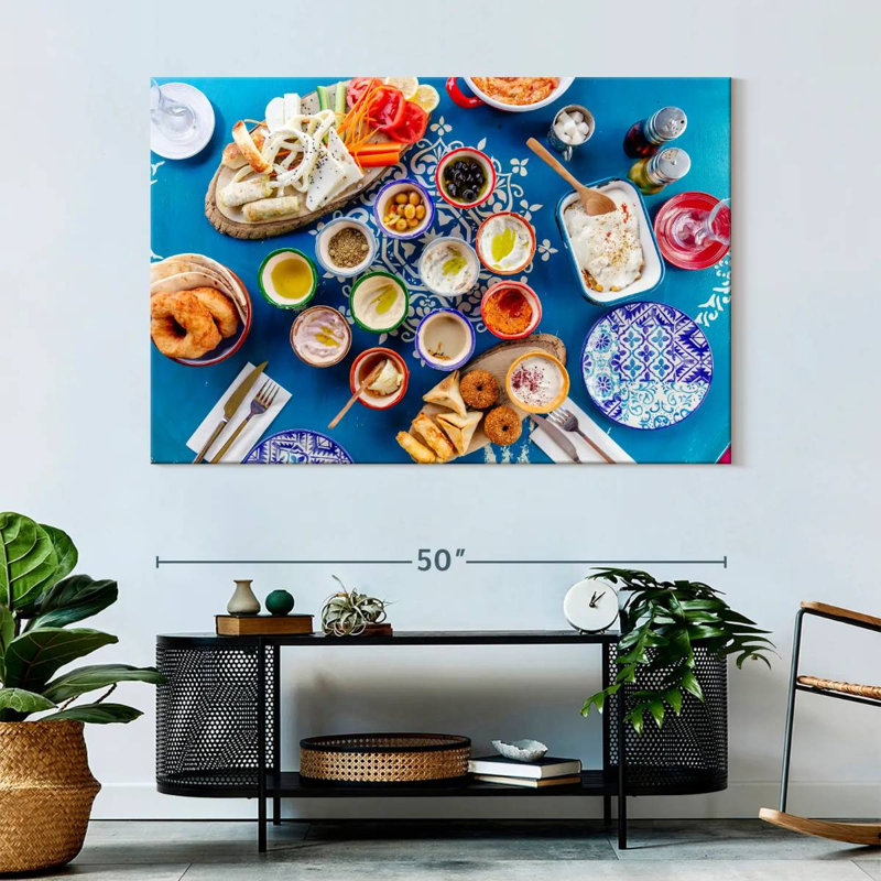Yarlin Turkish Feast, 34" H x 51" W