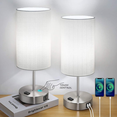 Lampe de table en métal Illman