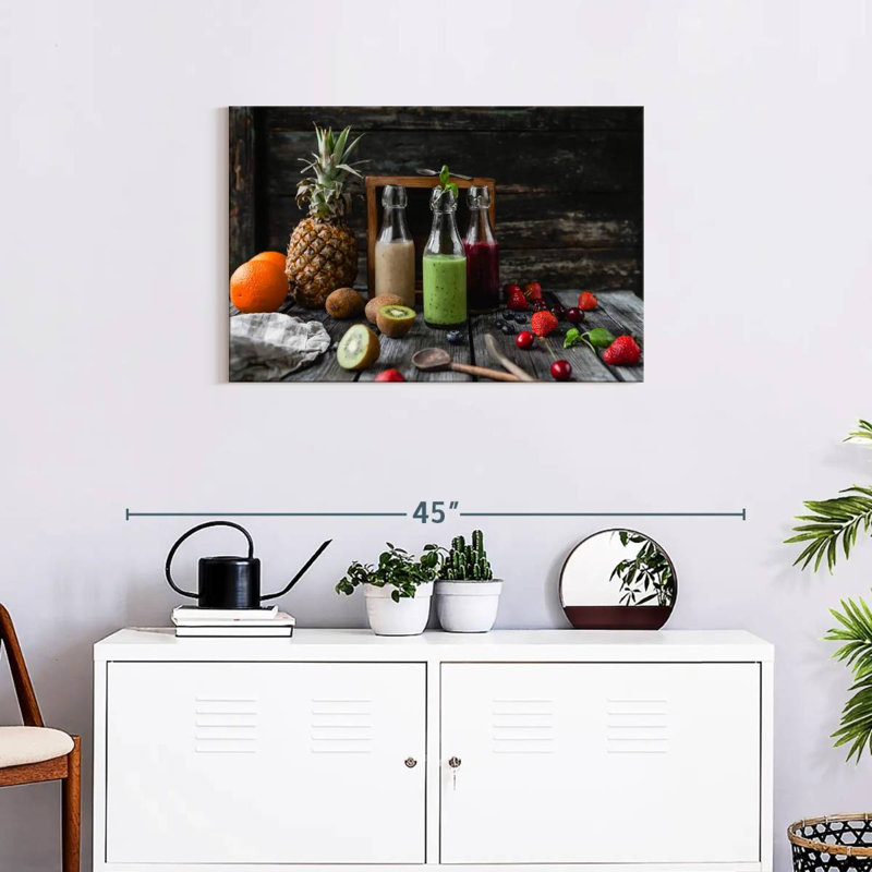 Yarlin Organic Fruit Smoothies, 20" H x 30" W