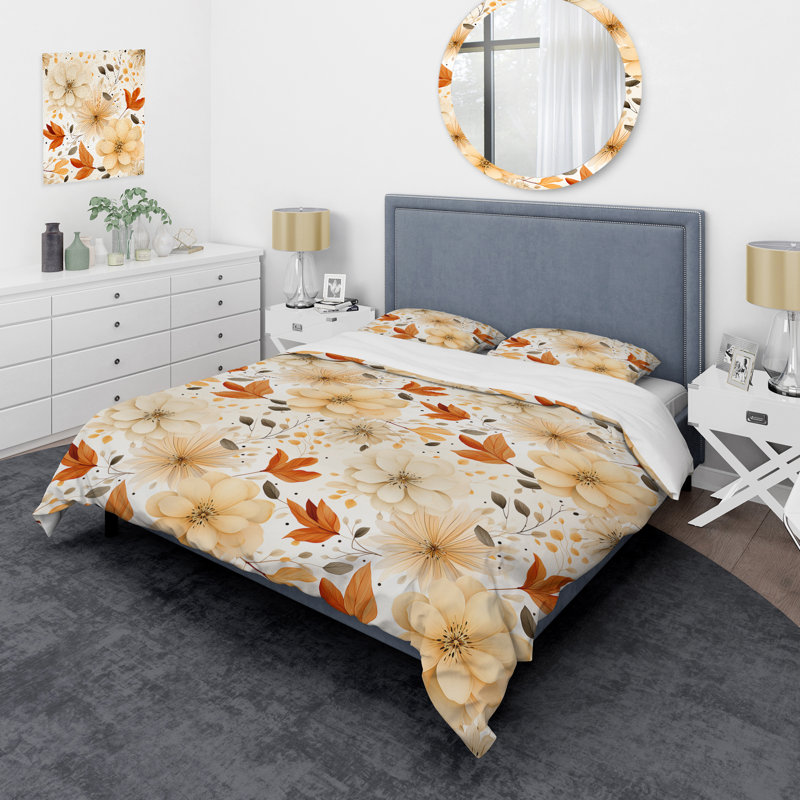 Literie Earthy Mandala Boho, Housse de couette pour très grand lit et 2 très