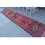 Authentique tapis turc Oushak dans des tons de rose pour une touche de décoration intérieure chaleureuse