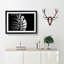 Rear of a Zebra - Picture Frame Painting Print-55597979-55597980