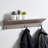 Makhzane Floating Shelf with Hooks-1376781814