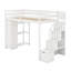 Lit mezzanine simple avec tiroirs