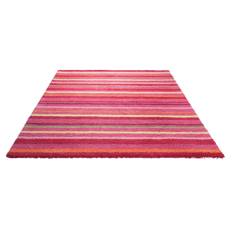 Striped Hand Woven Area Rug, Rectangle 140 x 200cm
