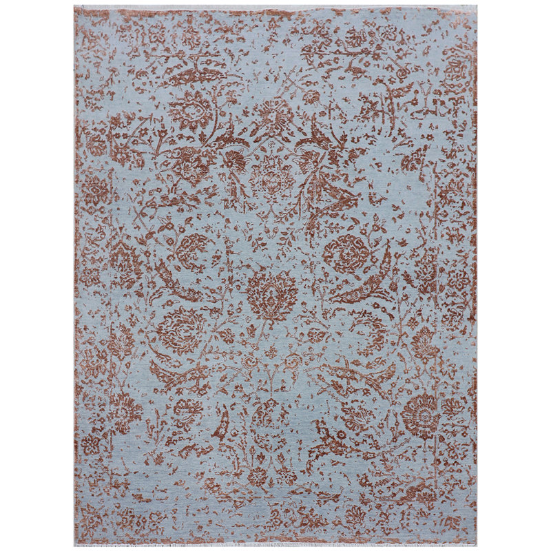 Floral Area Rug, Rectangle 8' x 10'