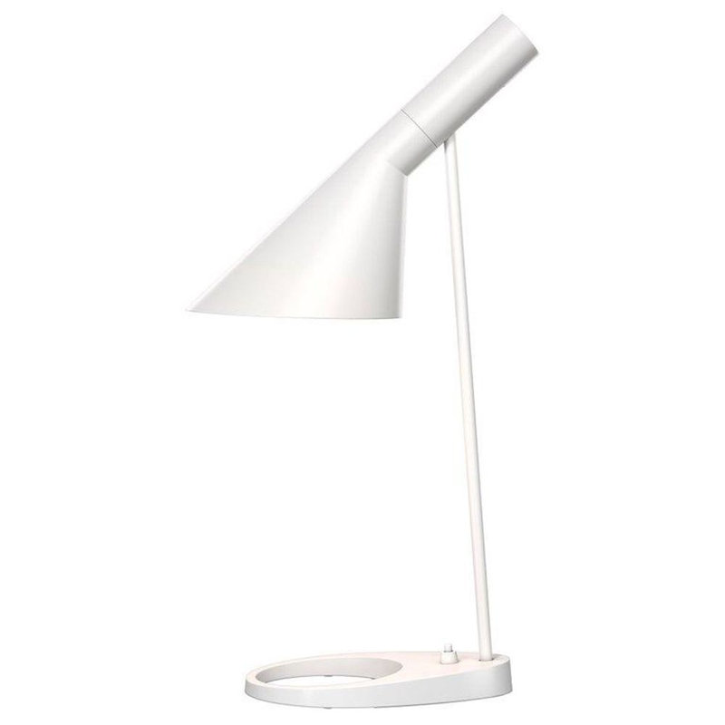 Lampe de bureau 19 po Pitts, Blanc