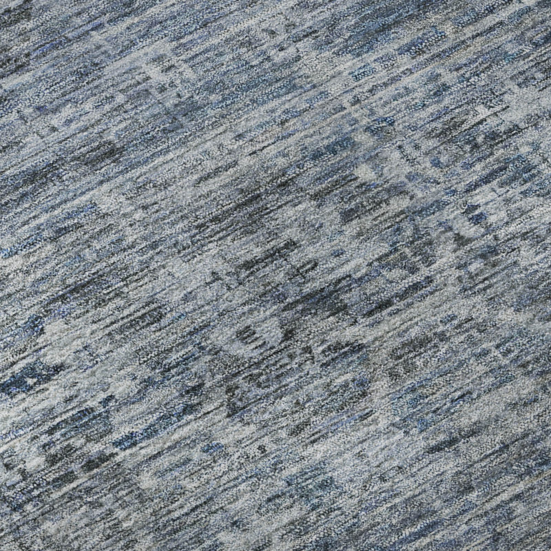 Tapis à rayures de qualité supérieure lavable à la machine AMF1746, Rectangle 1 pi 8 po x 2 pi 6 po