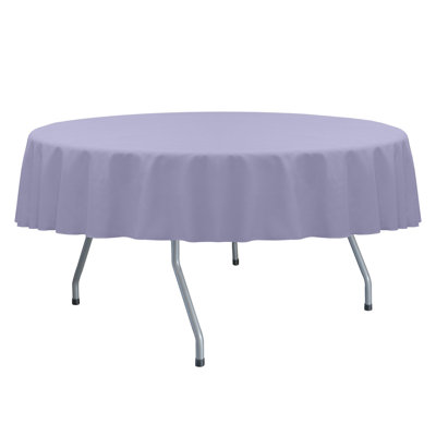 Yasser Khalil Solid Color Round Tablecloth