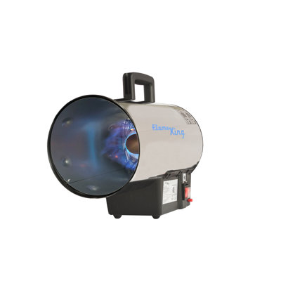 Flame King 60K BTU Propane Forced Air Heater Great for Jobsites, Constructions, Garage, Patio