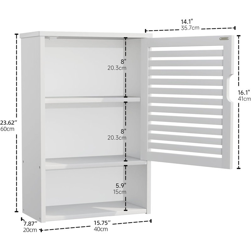 Armoire de salle de bain murale Sterl