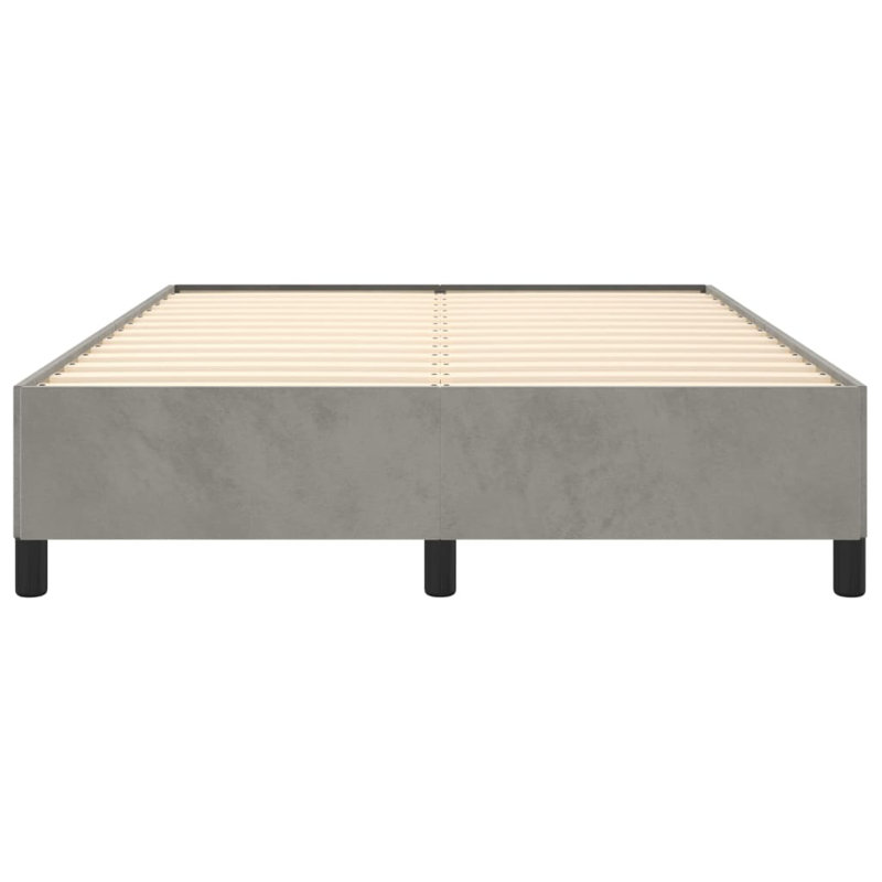 Koltynn Bed, Light Grey, Double (4'6)
