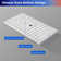 60" W x 36" Single Threshold Shower Pan Base with Center Drain Assembly and Drain Cover Included, Non-Slip design