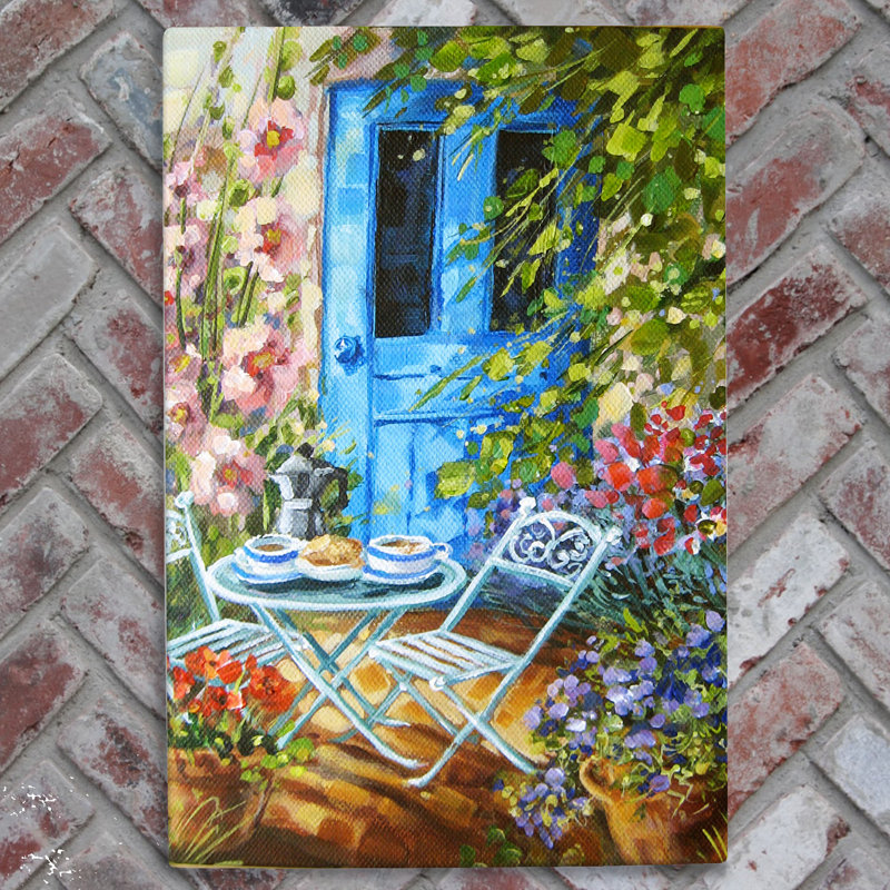 JUDITH YATES Farmhouse Wall Decor on Ceramic