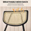 Chaise de salle à manger rembourrée Cinelli-1296477120-1296477123
