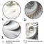 Blanc fractal spiral univers - impression-1044891366-1044891369