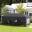 3 x 6m Grey Pop Up Gazebo Party Tent Marquee with 6 Removable Sidewalls, Garden Wedding Canopy with Windows and Carry Bag-137542660