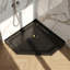 36" X 36" Neo-Angle Corner Shower Base, Acrylic & ABS, 2-Wall Fit, Pre-Leveled-125125517