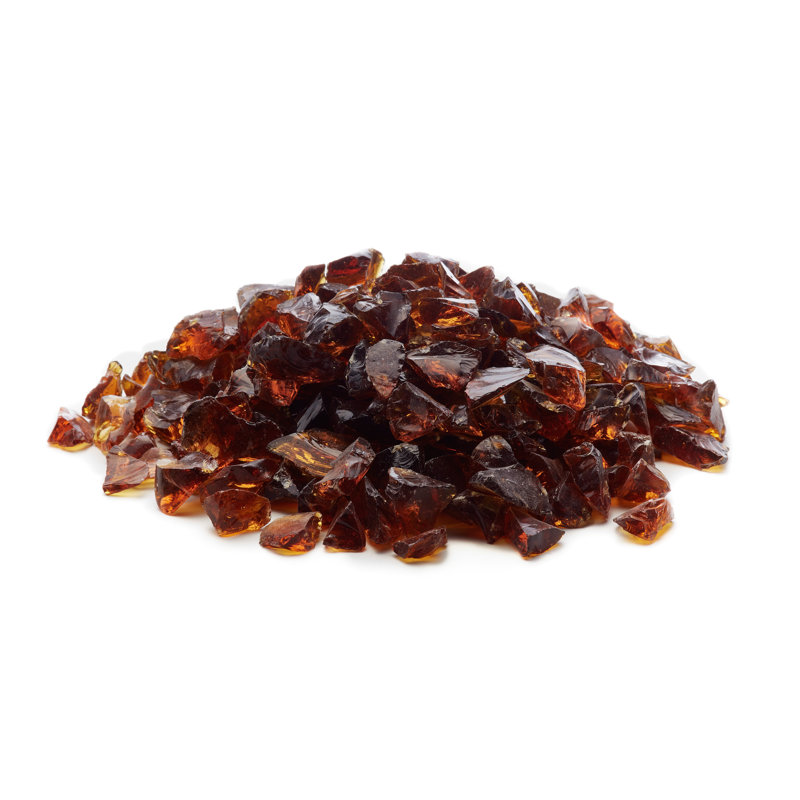 Verre à feu 25 lb Classic, Ambre, L 12 po x l 9 po x P 3 po