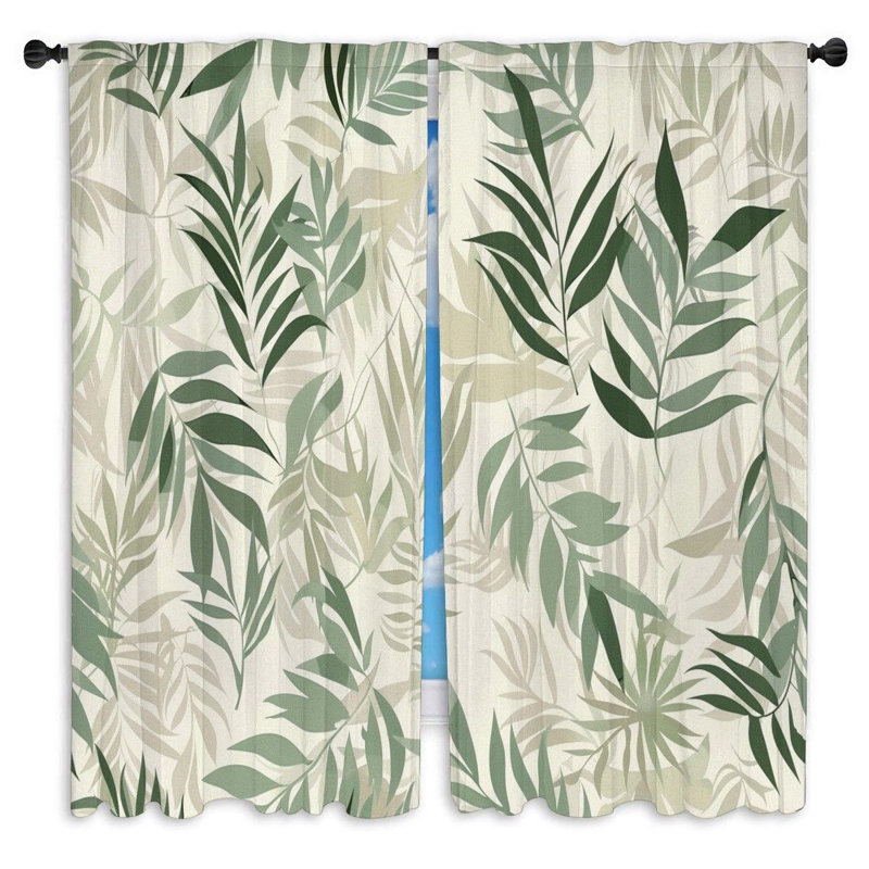 Paire de rideaux obscurcissant en polyester Suhani, L 20 po x L 52 po