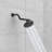 4 Inch Height & Angle Adjustable Universal Shower Head Extension Arm