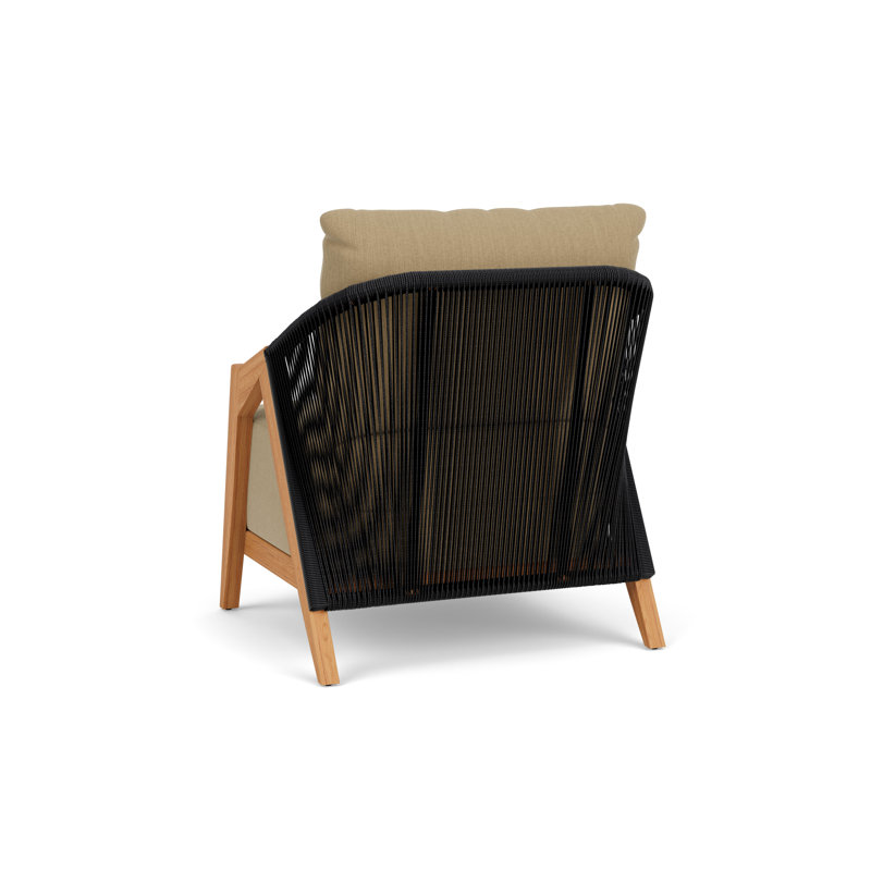 Alpine Outdoor Teak Armchair, Loveboat Saffron