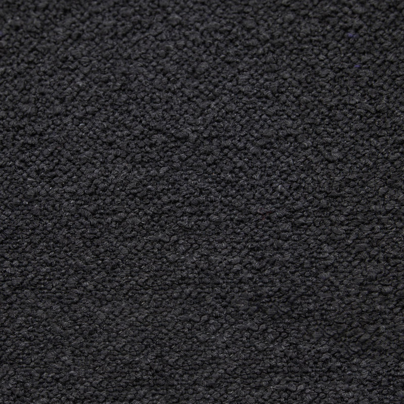Solstice Swivel Glider in Boucle, Black Boucle