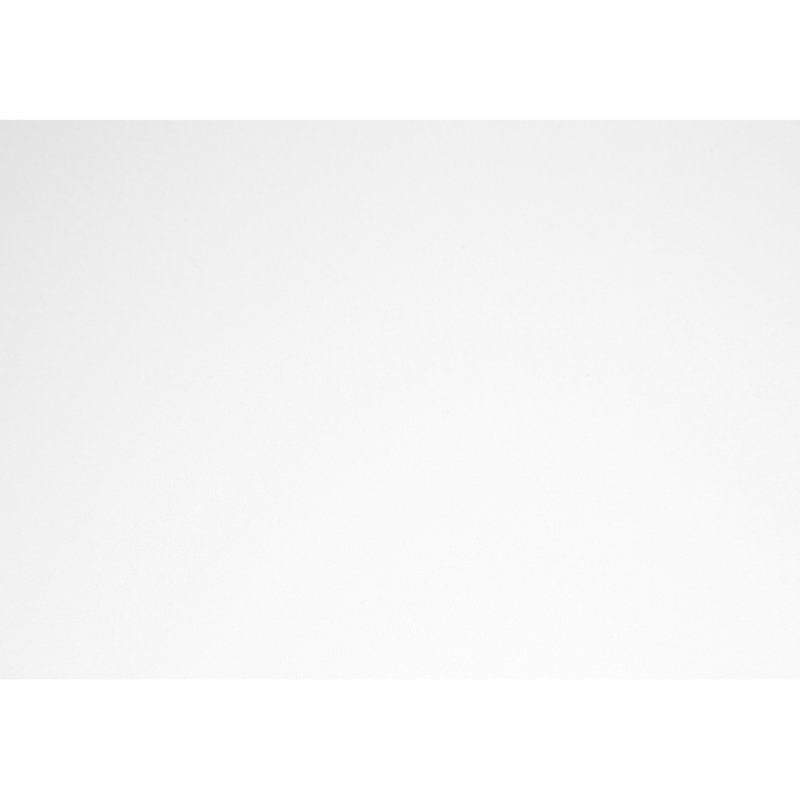 Conception de table d'appoint moderne - Stratifié blanc, collation en métal blanc, léger et mobile pour toute pièce