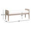 Banc en bois Alia-722069388