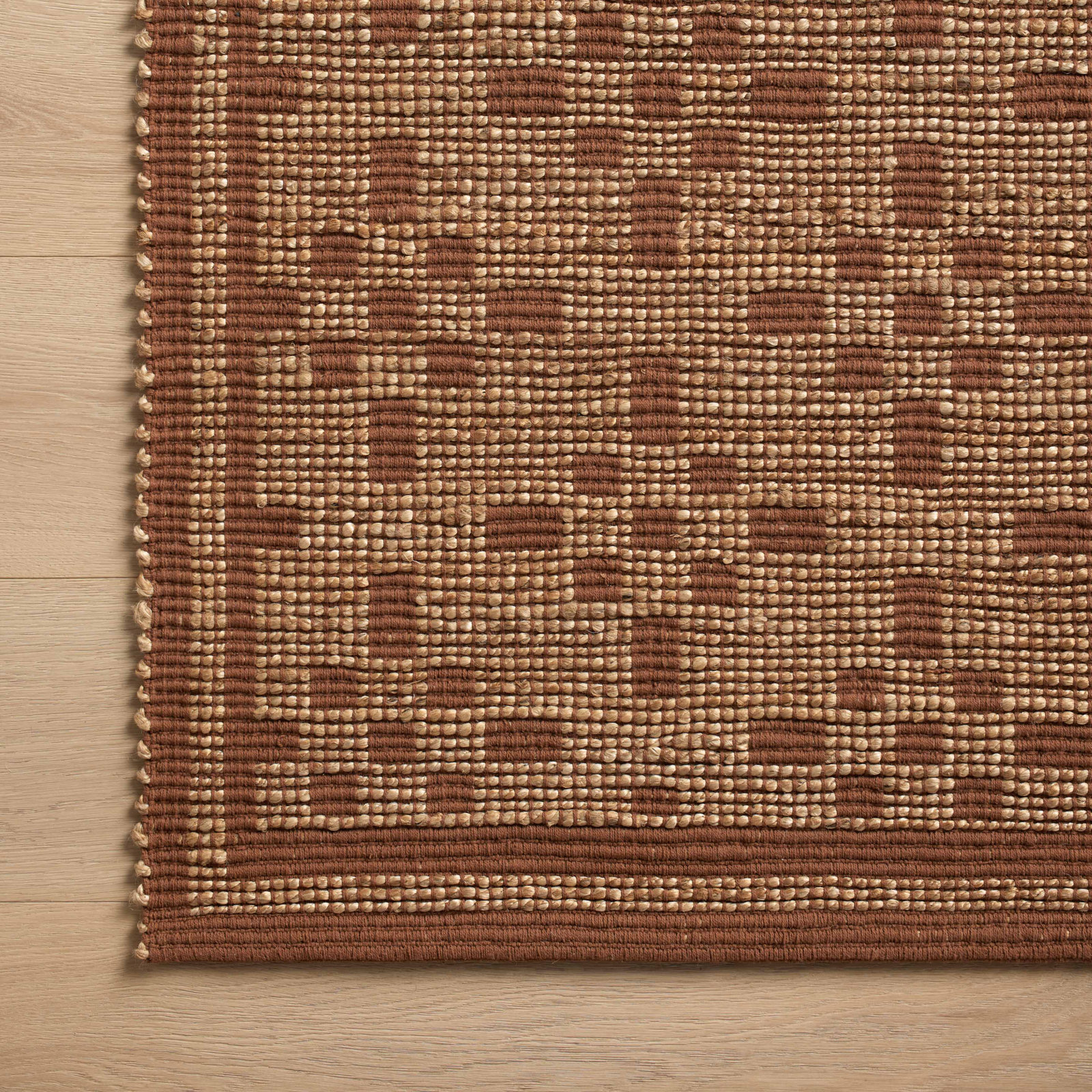 Chris Loves Julia x Loloi Judy Natural Spice Rug, Rectangle 7'9" x 9'9"