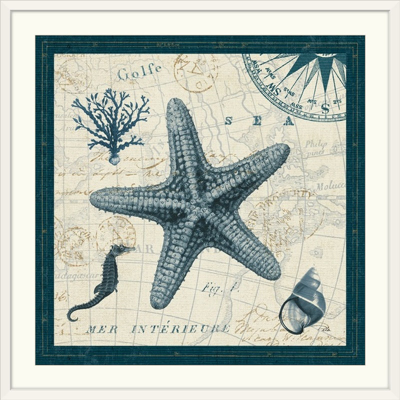 «ocean life v, impression, H 35 po x l 35 po x P 1,5 po, Toile