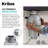 KRAUS Wasteguard Continuous Feed Garbage Disposal With Ultra-Quiet Motor For Kitchen Sink With Power Cord And Flange Included-117435416