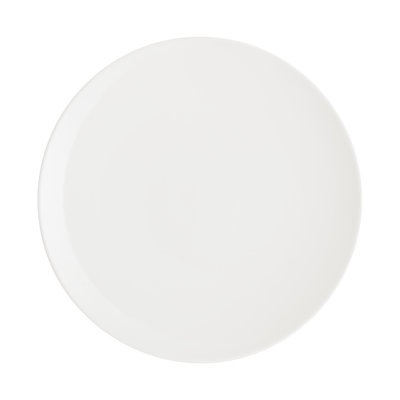 Denby Porcelain Porcelain Classic White China Dinnerware - Set of 12
