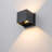 Up/Down Aluminum Led Wall Light With Adjustable Light Beam