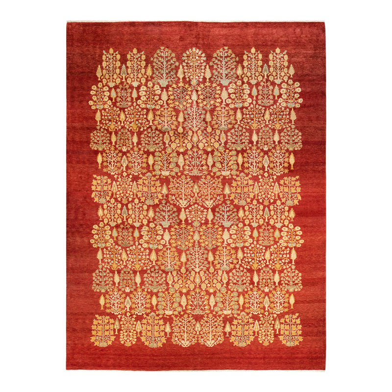 Versha One-of-a-Kind 10' 0" X 13' 6" Hand Knotted Area Rug