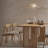 Solid wood ash simple rectangular dining table.-105507907
