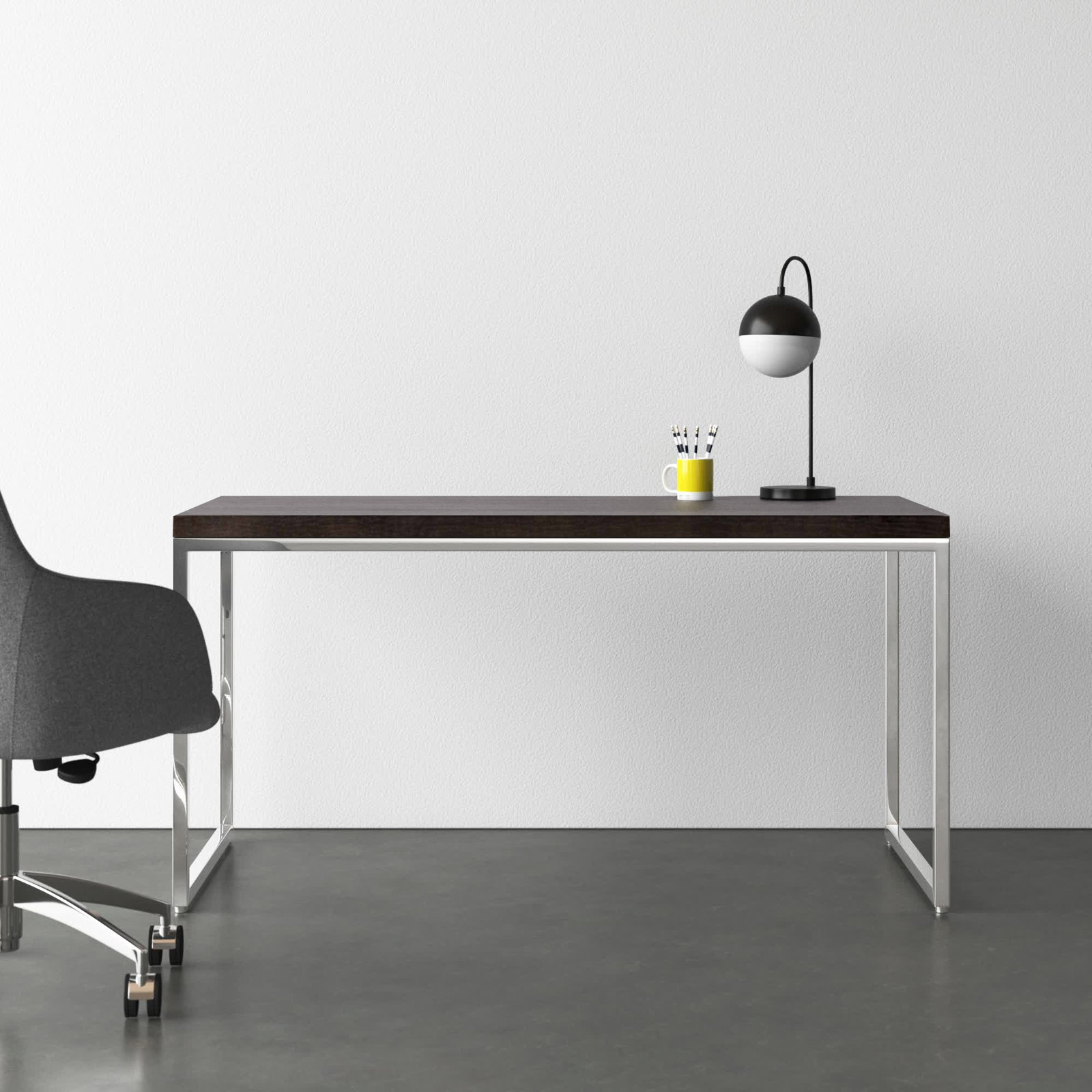 Adil 59 " Writing Desk, Espresso