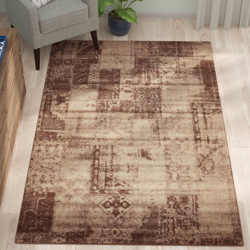 Weese Abstract Indoor Rug, Rectangle 8' x 10'