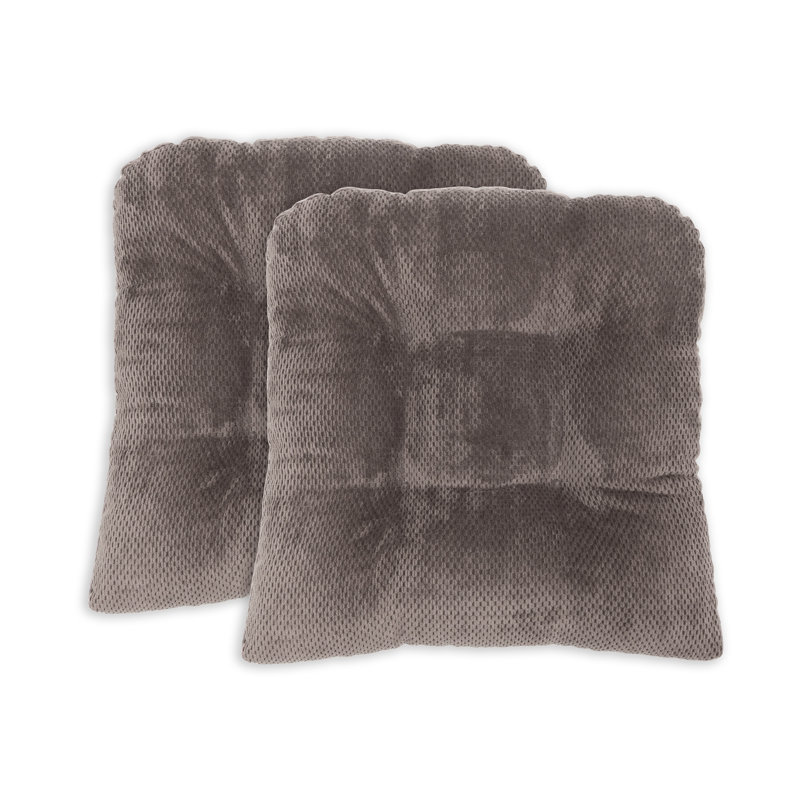 Delano Outdoor 4'' Dining Chair Chair Pad, Gray