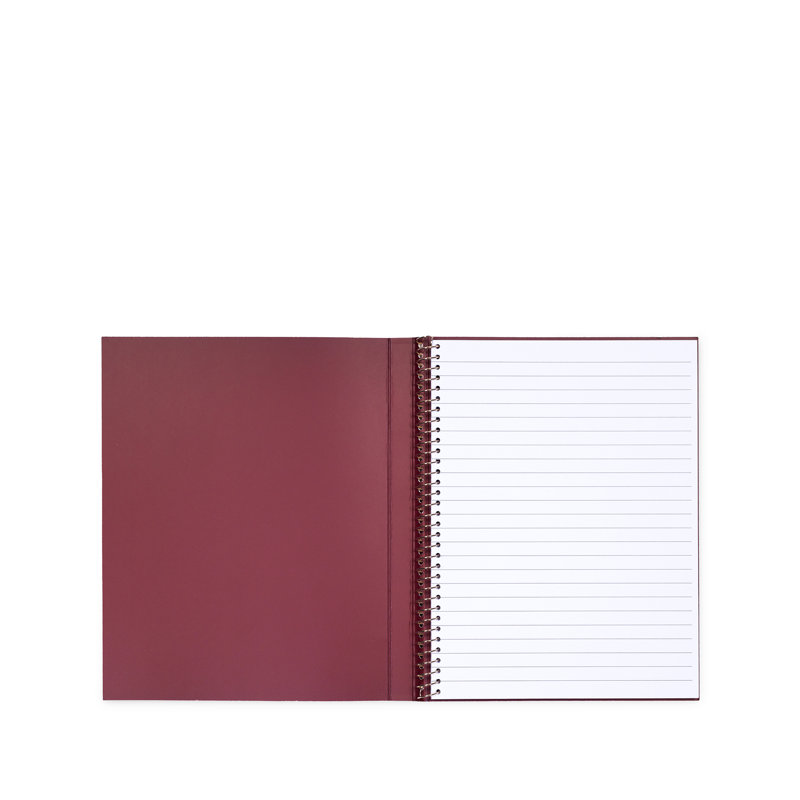 Cahier à spirale dissimulé, club de lecture