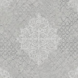 Lustre Metallic 3D Embossed Damask Wallpaper Roll