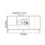 Buffet simple en bois massif avec rangement-1208758945